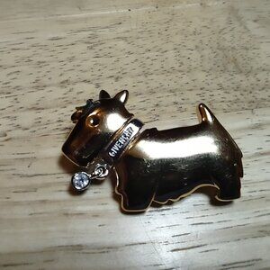 Givenchy Scottie/terrier dog pin/brooch